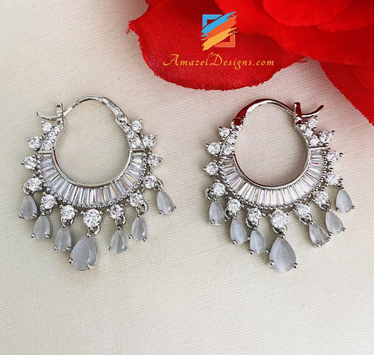 American Diamond (AD) Grigio Argento Valiyaan