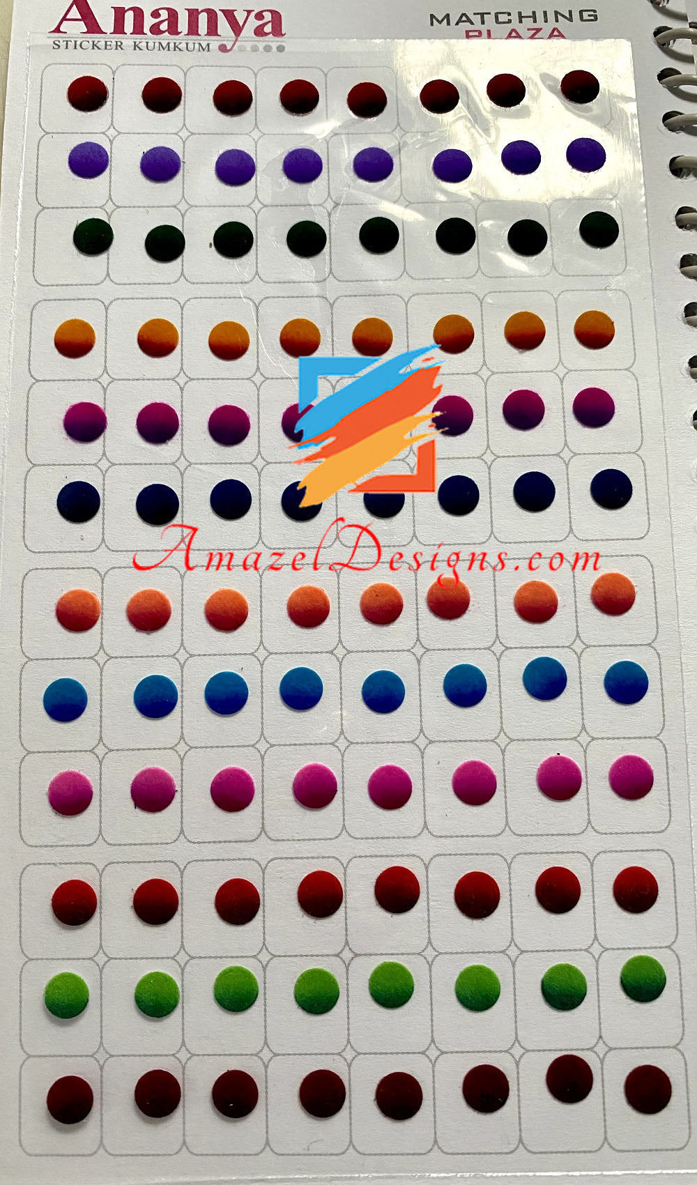Double Shaded 960 Bindi Book