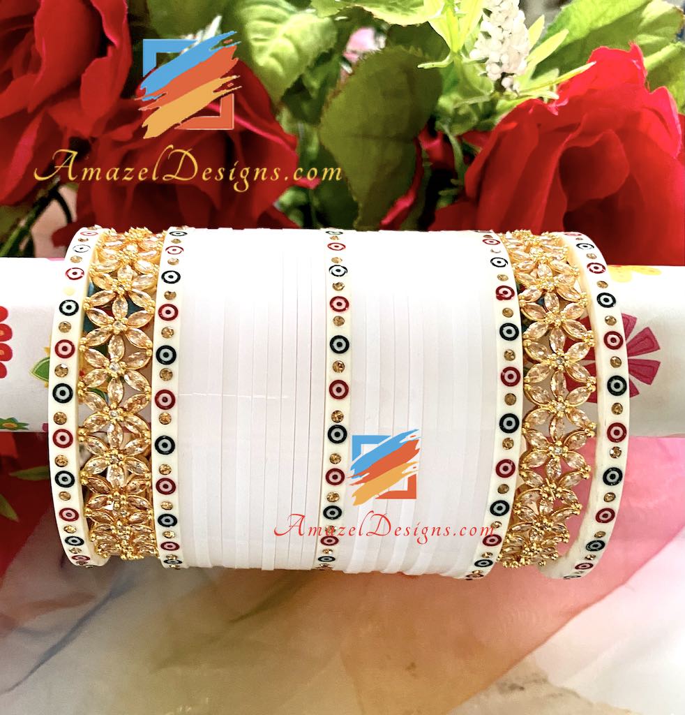 Pietra Bindi Choodi American Diamond AD Choorah