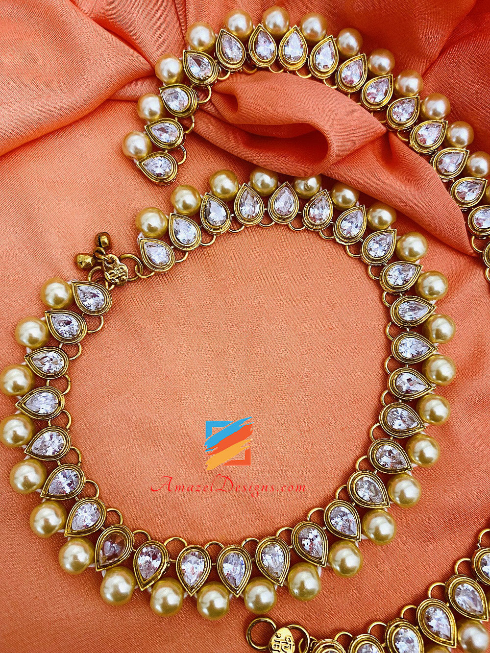 Trasparente Polki Pearl Payal