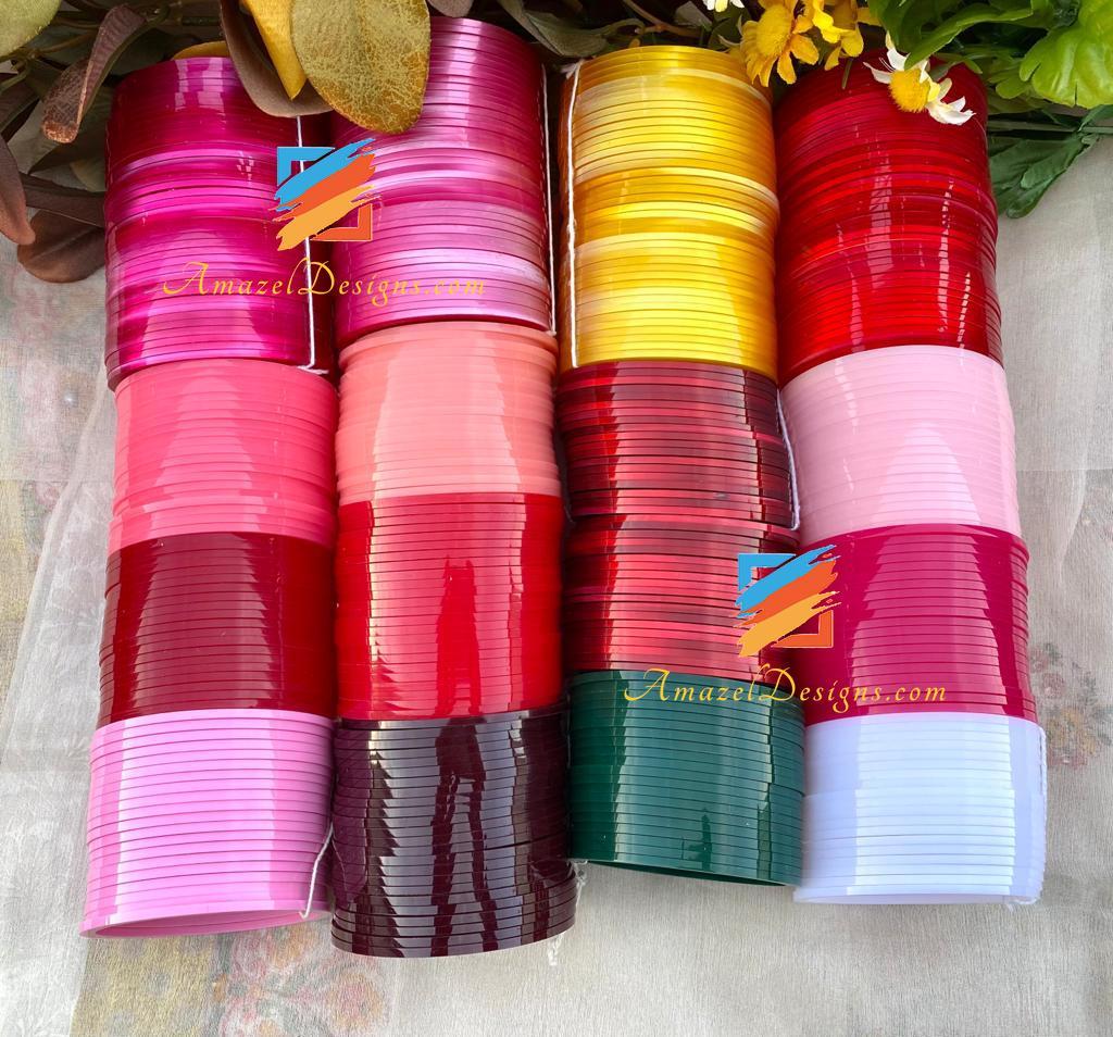 Choora Bindi and Golden Bangles