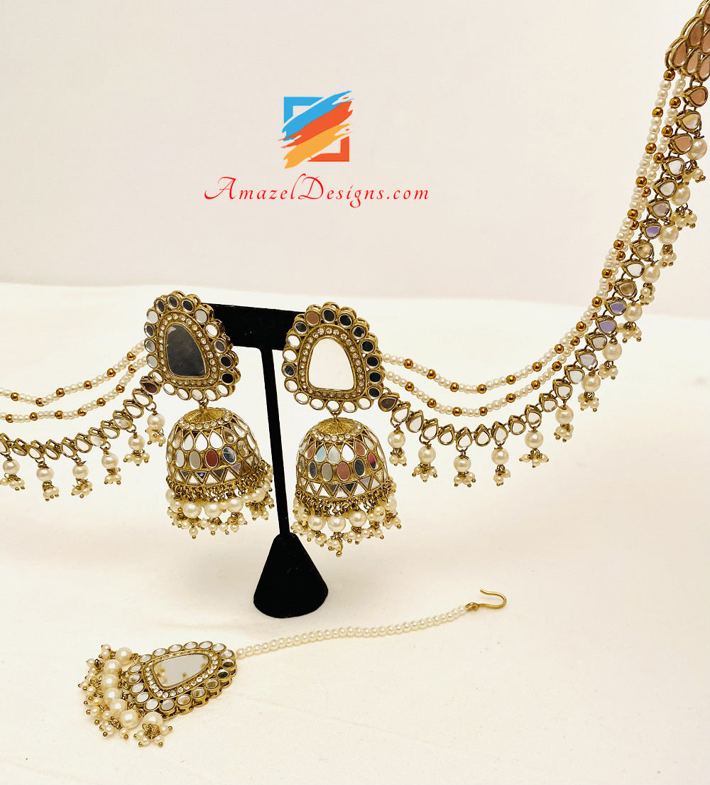Sahara Chain Bahubali Jhumka Bahubali Jhumka Sahara Jhumka Price