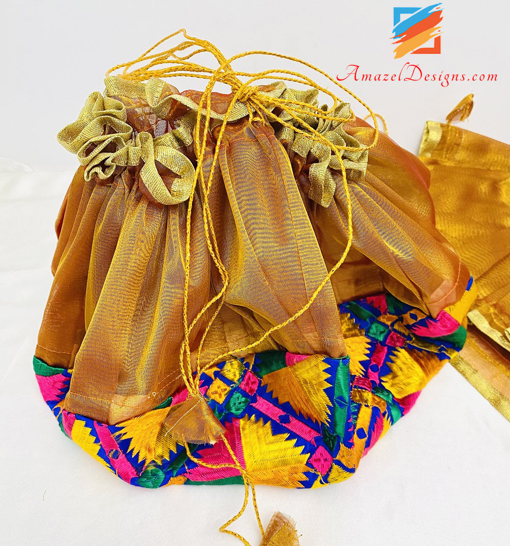 Fulkari Multicoloured Shagan Rumal