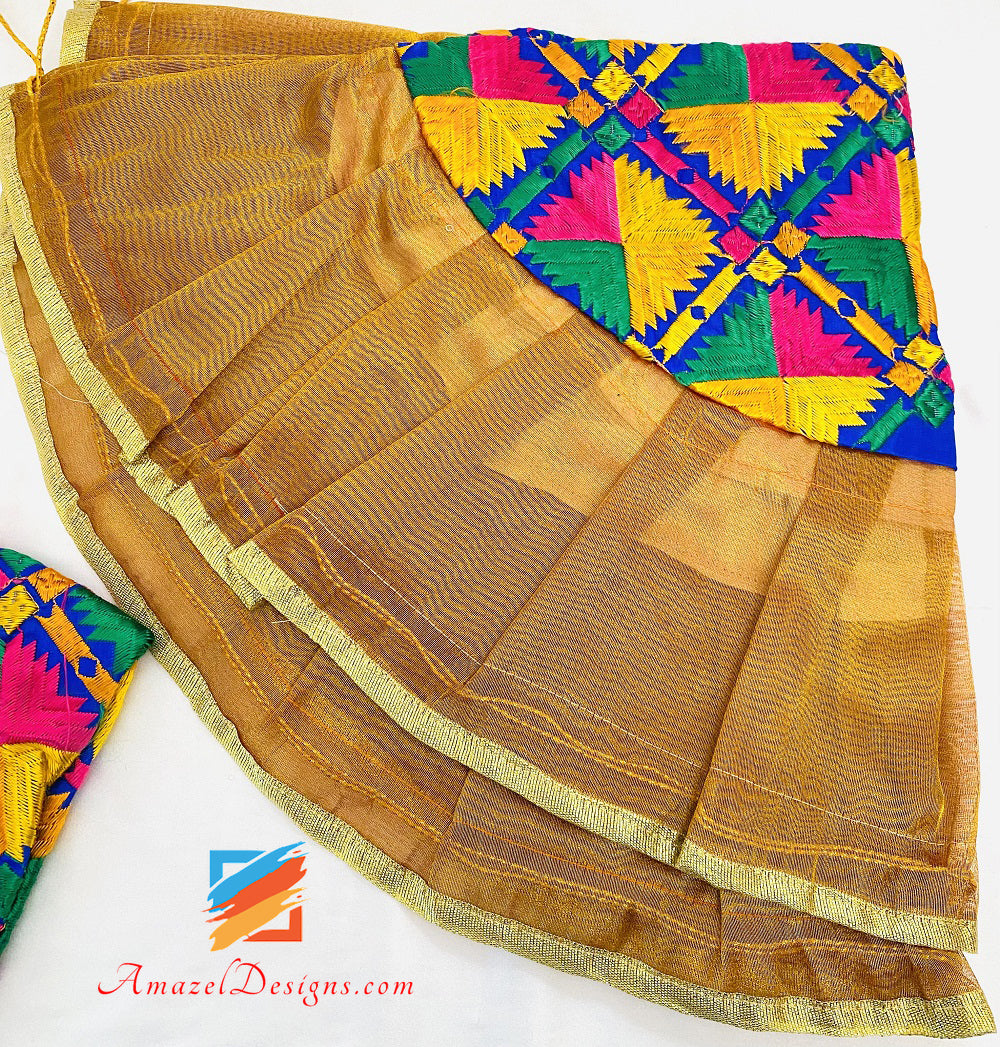 Fulkari Multicoloured Shagan Rumal
