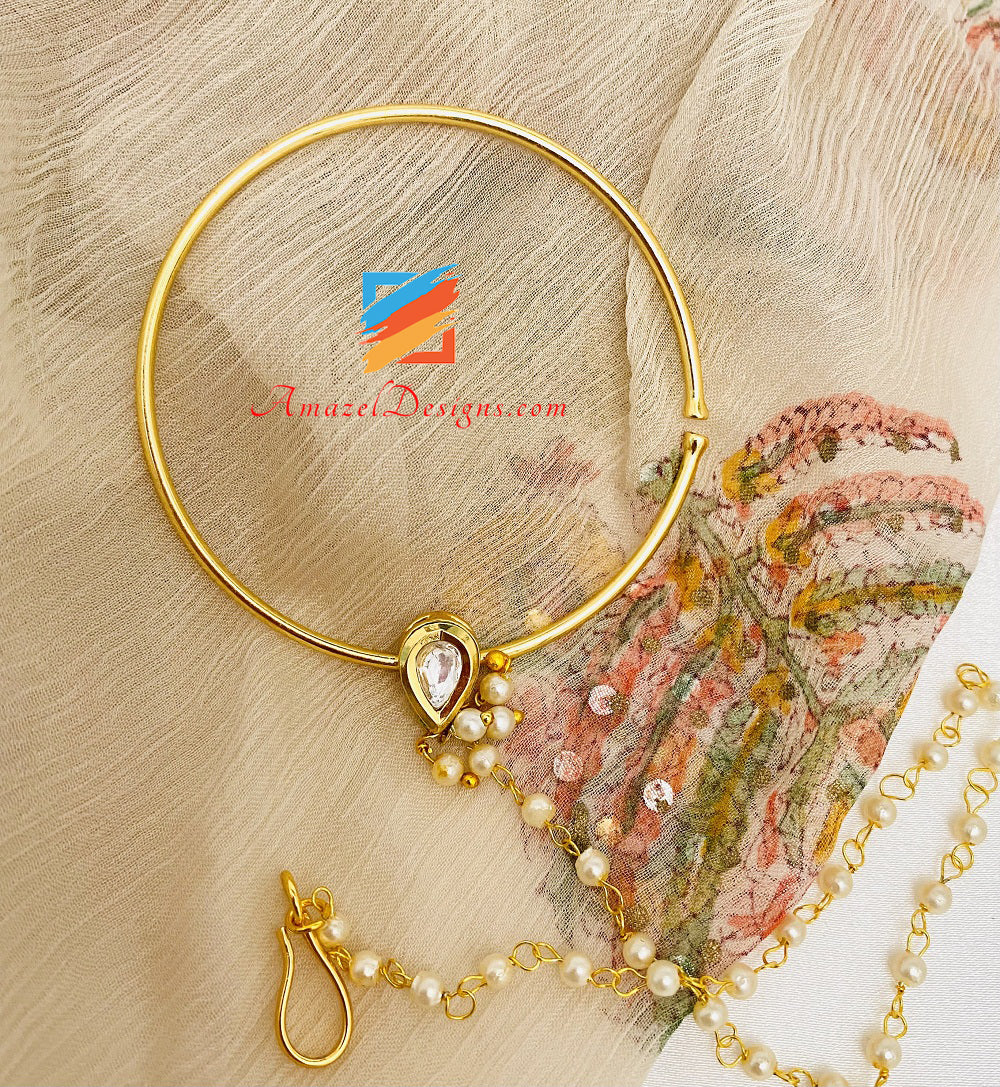 Nath dorato grande non forato