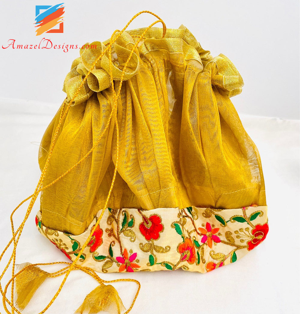 Shagan Rumal multicolore dorato