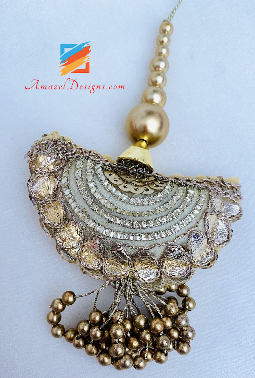 Gotta Patti Antique Color Bunches Of Beads Latkan/Tassels