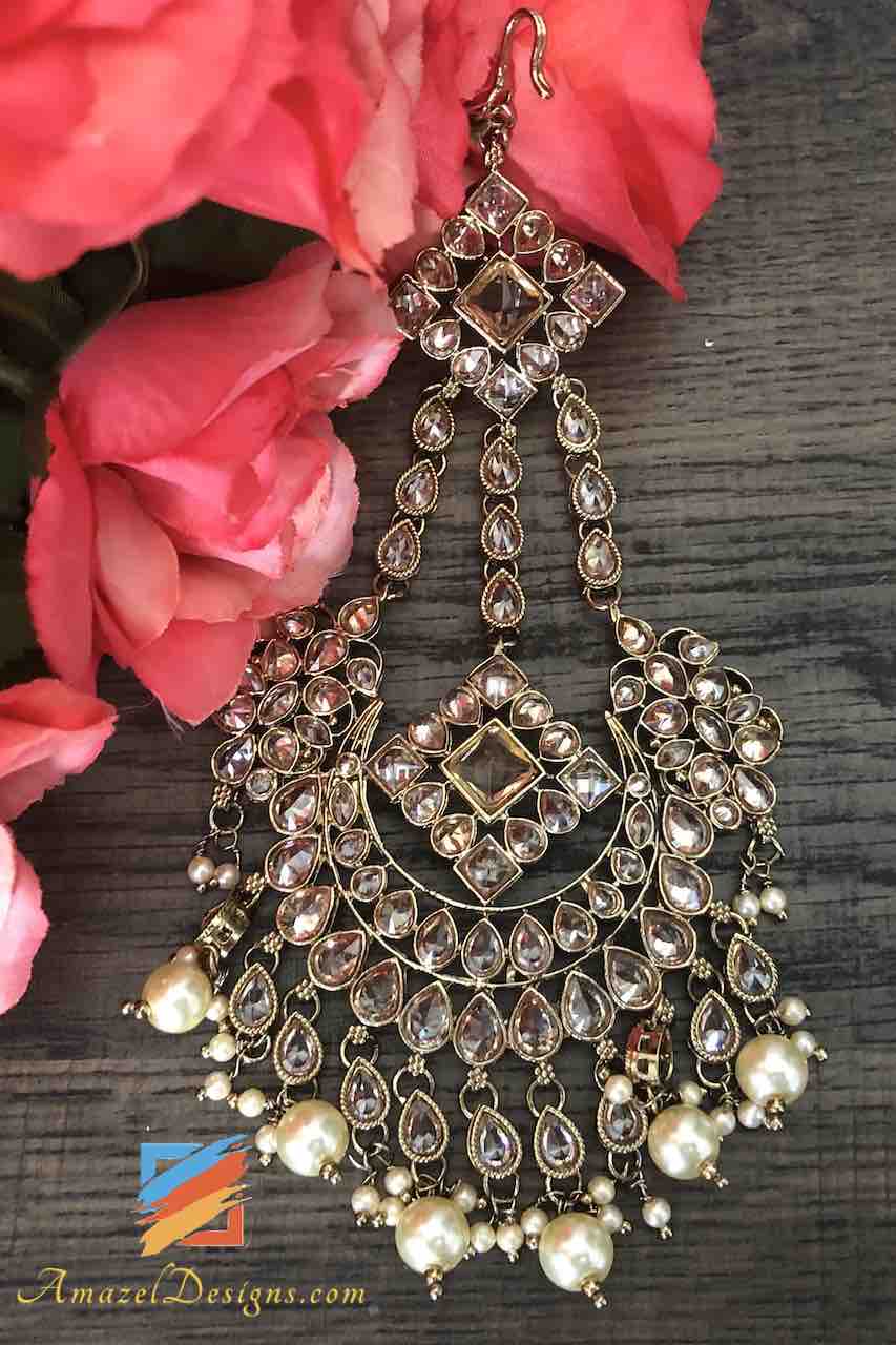 High Quality Polki Champagne-Color Passa