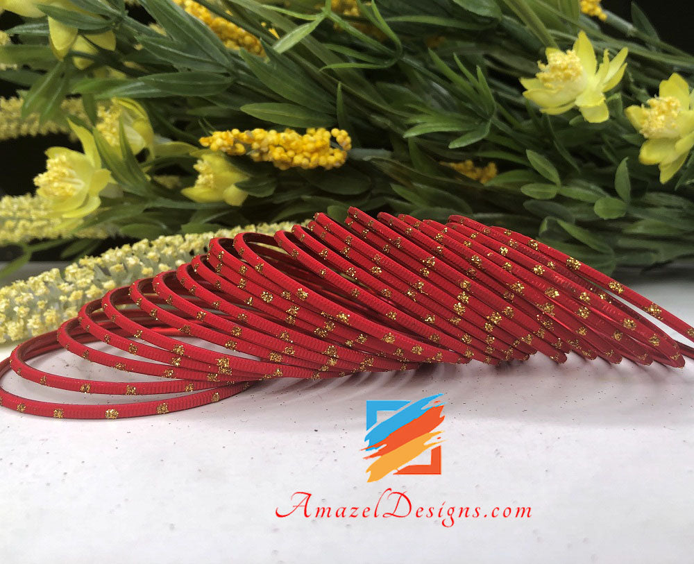 Kids Red Bangles