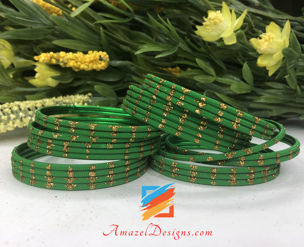 Kids Green Bangles
