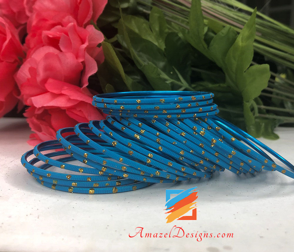 Blue Kids Bangles