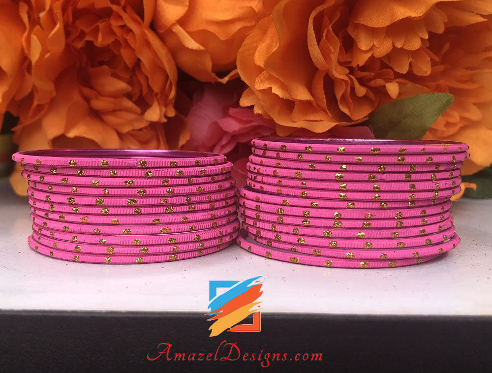 Pink Kids Bangles