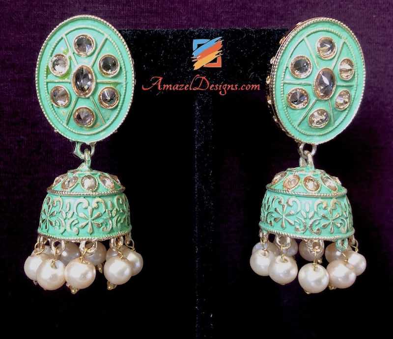 Orecchini indiani - Colori multipli