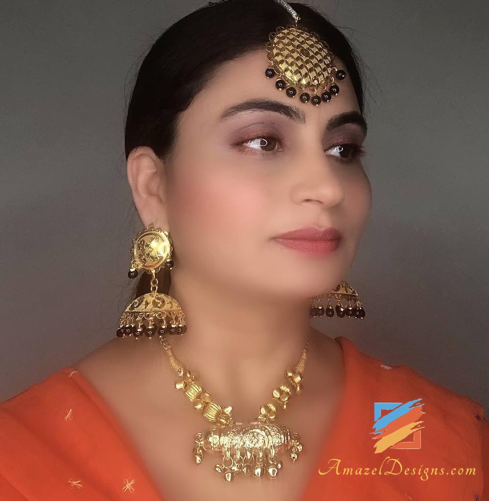 Goldener Jugni mit Ghungroo