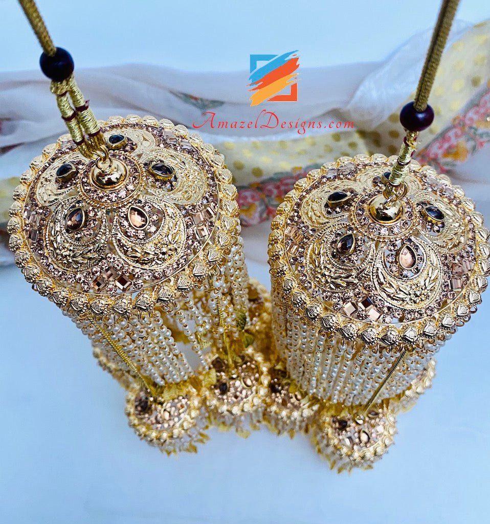 Kundan and Stone Kaleere
