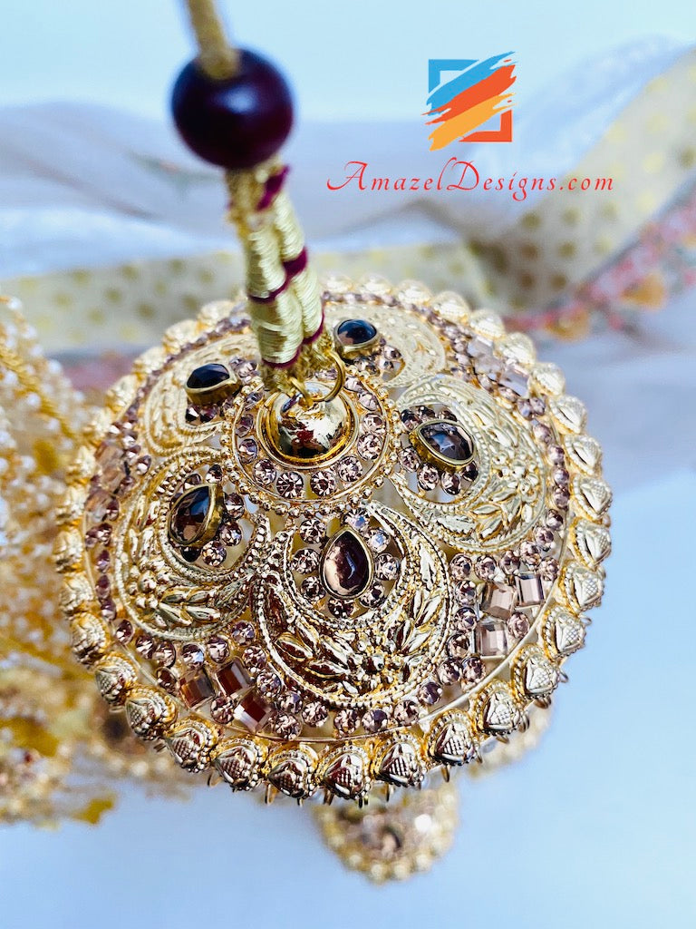 Kundan and Stone Kaleere