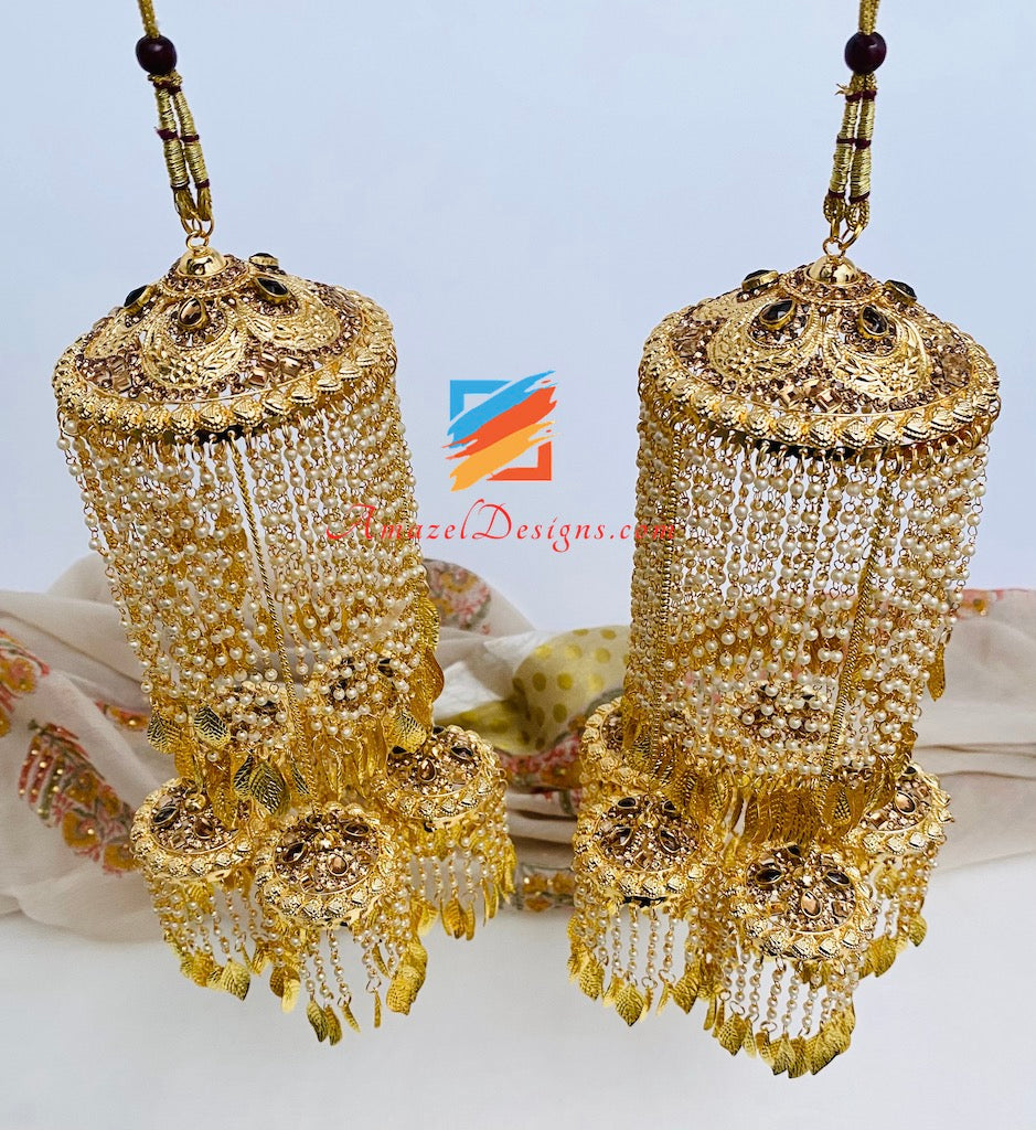 Kundan and Stone Kaleere