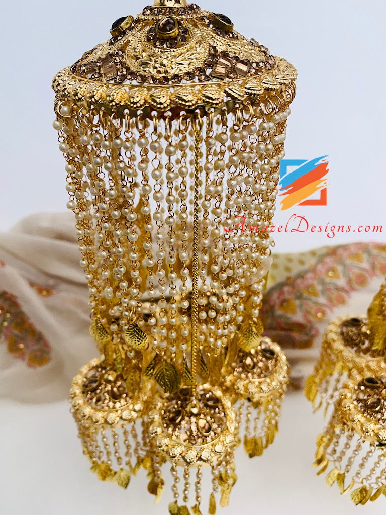 Kundan and Stone Kaleere