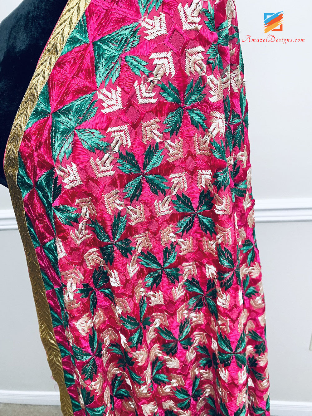 Magenta Phulkari