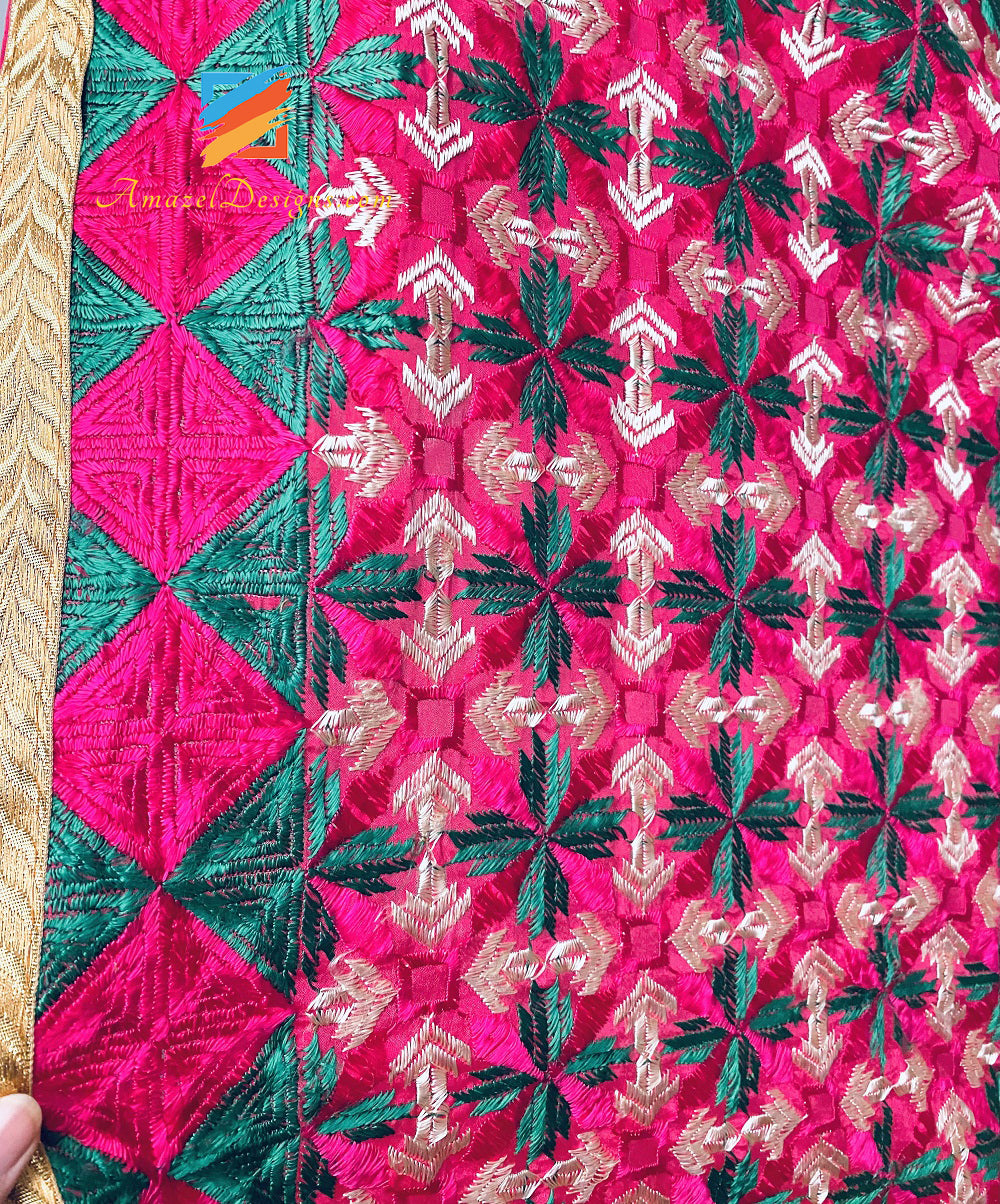 Magenta Phulkari