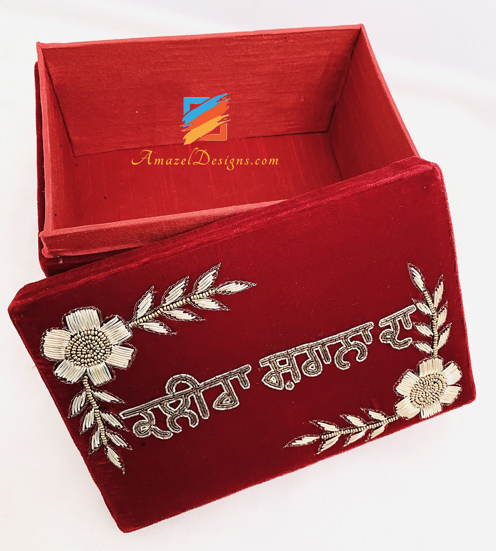 Maroon Kaleera Shagana Da Box