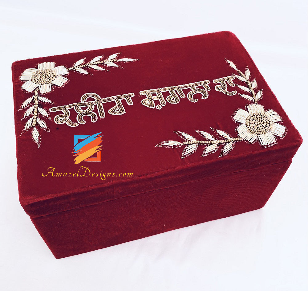 Maroon Kaleera Shagana Da Box