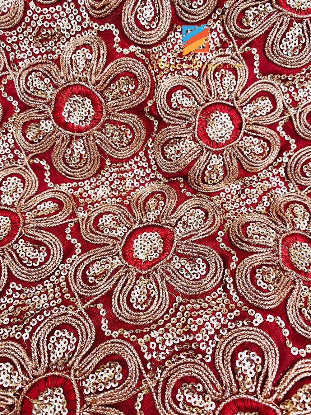 Set Rumal Shagun Maroon