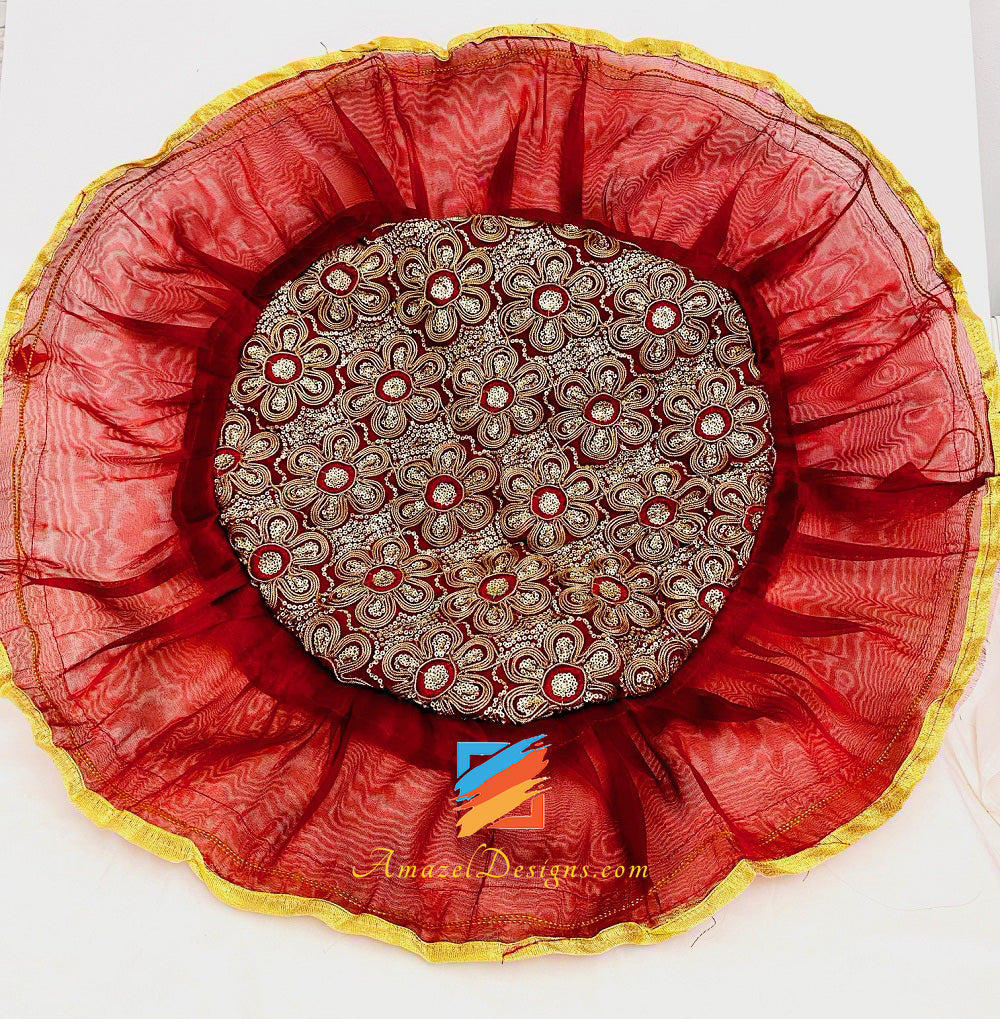 Set Rumal Shagun Maroon