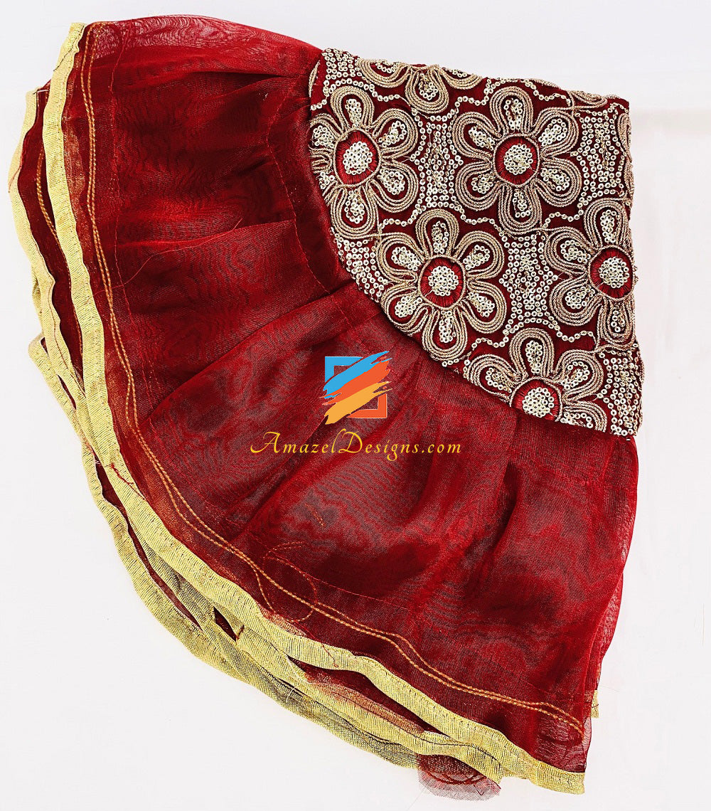 Set Rumal Shagun Maroon