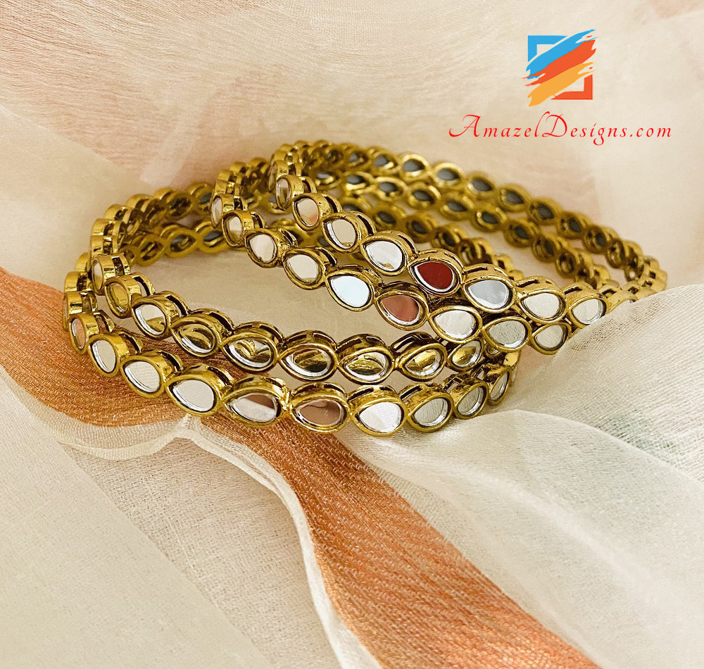 Mehndi Plating Sheesha Kadas