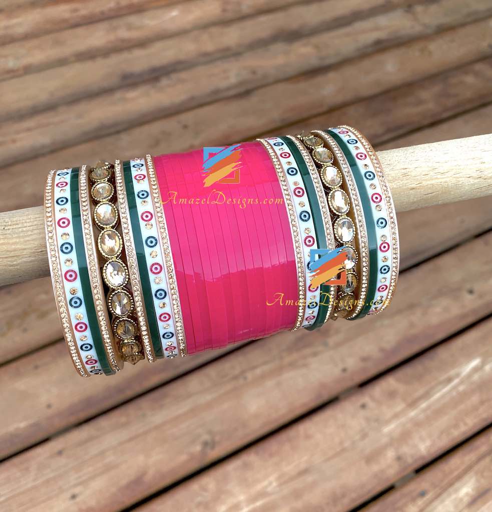 Multicolor Punjabi Choora