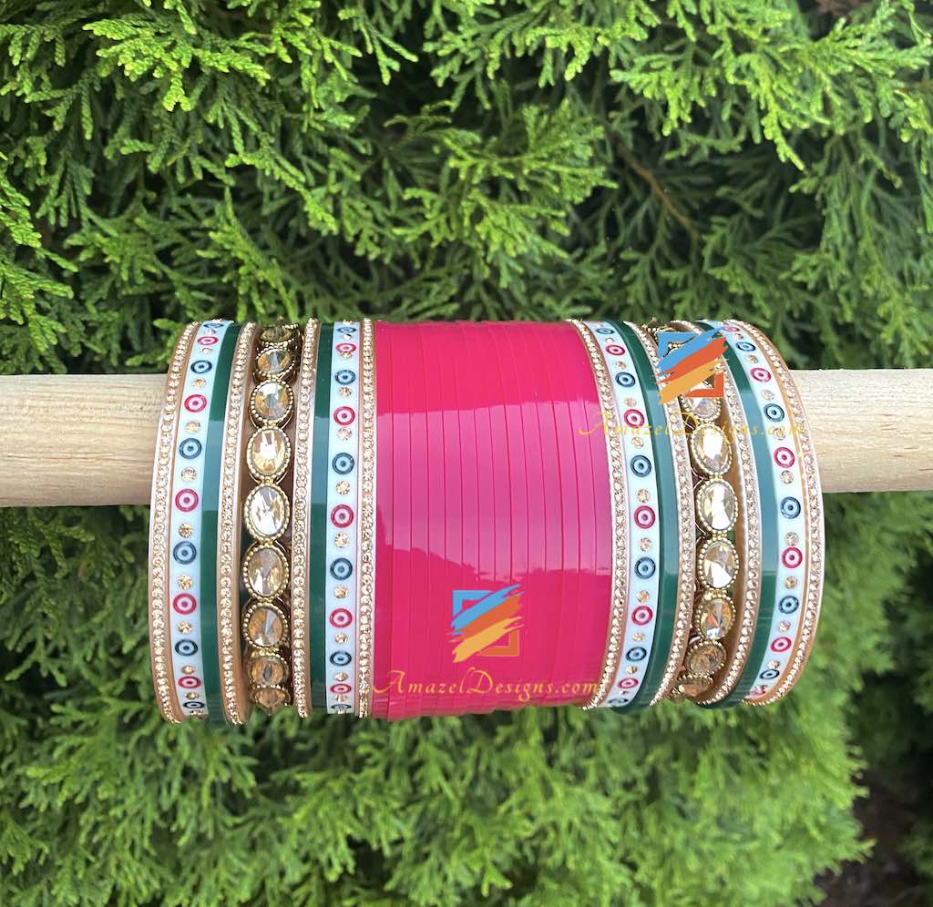 Multicolor Punjabi Choora