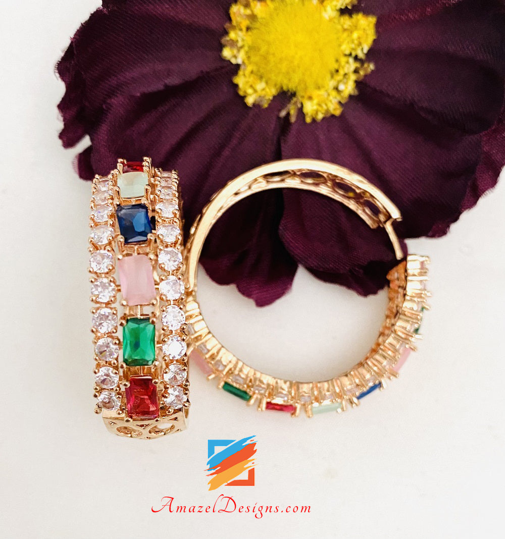 Mehrfarbiger amerikanischer Diamant AD Valiya