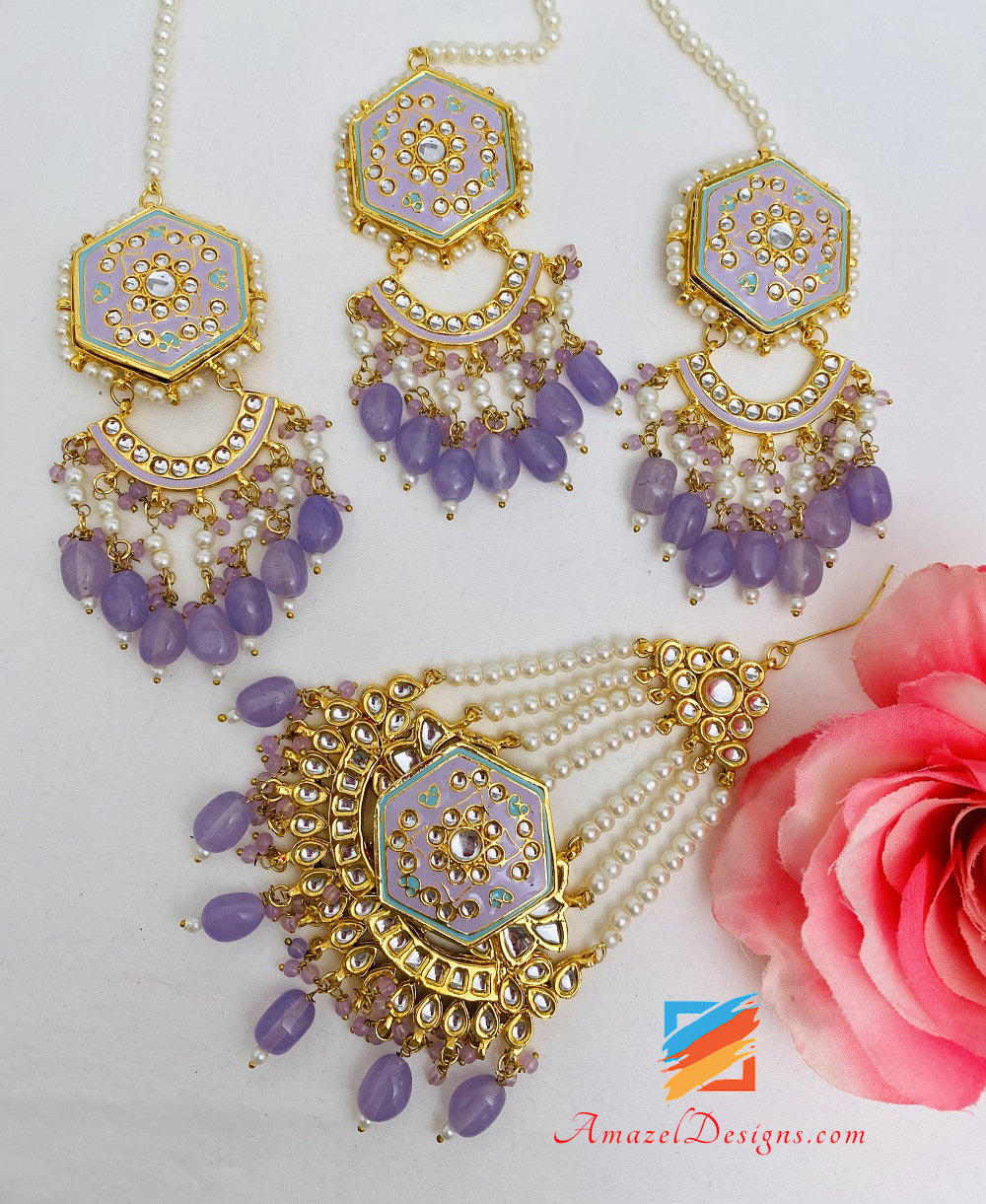 Everywhere Earrings in Lavender Everywhere Earrings in Lavender