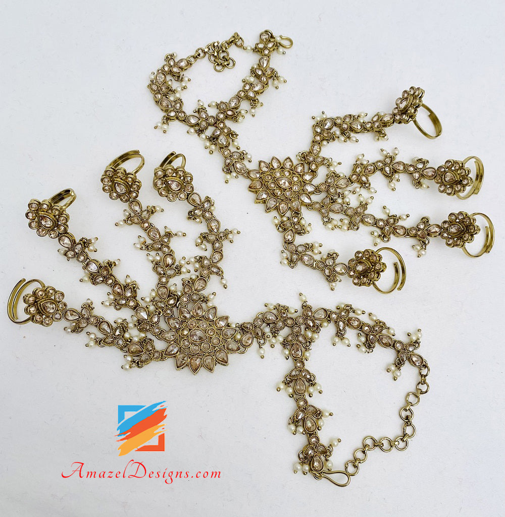 Hand piece hotsell jewellery