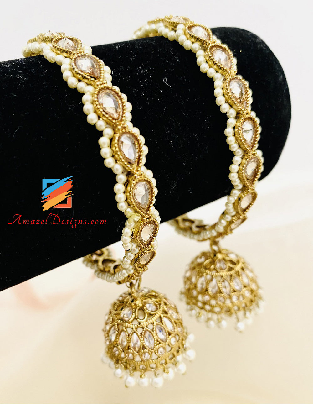 Polki Kadas con Jhumki