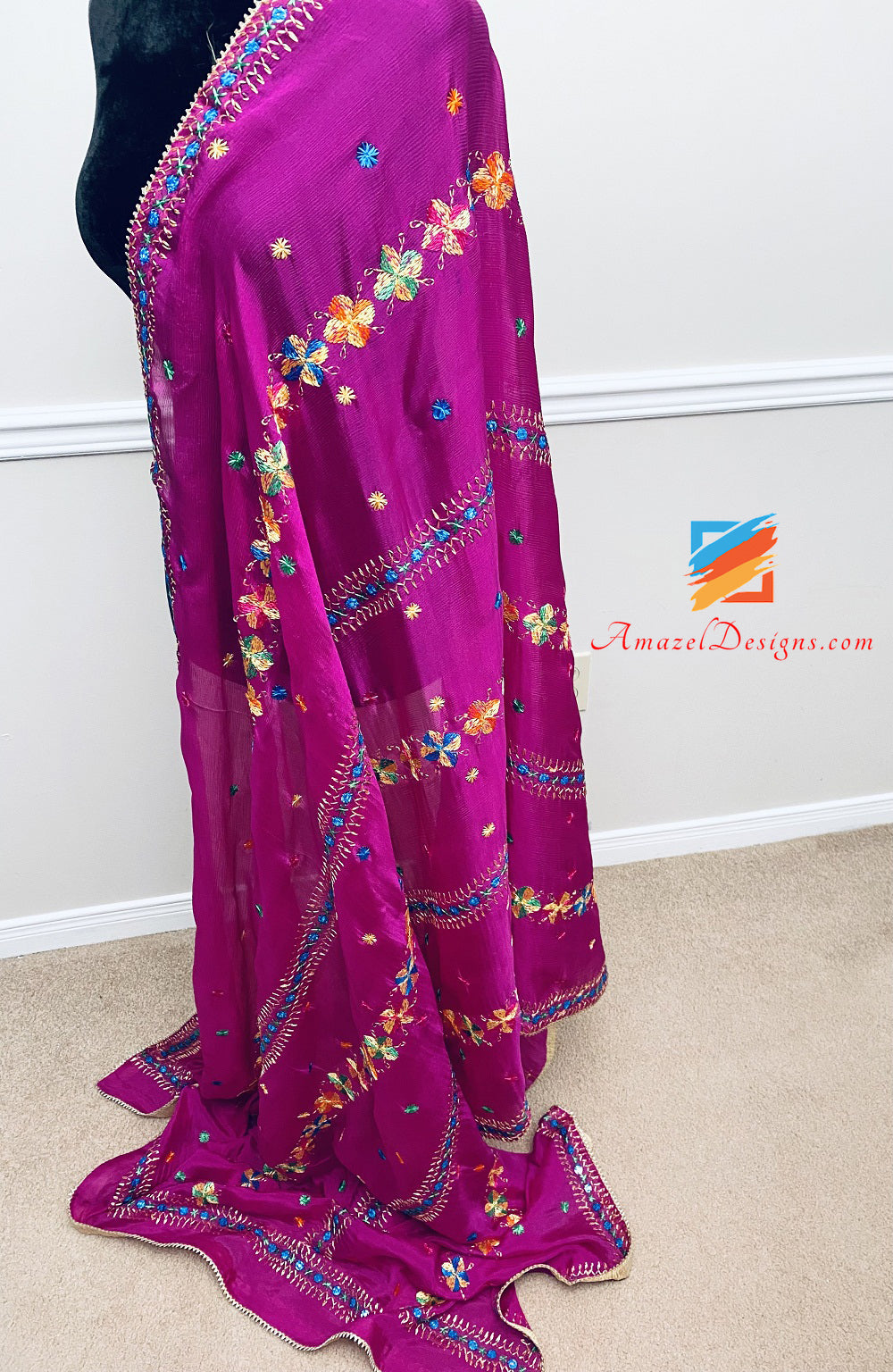 Lila Spiegel Fulkari