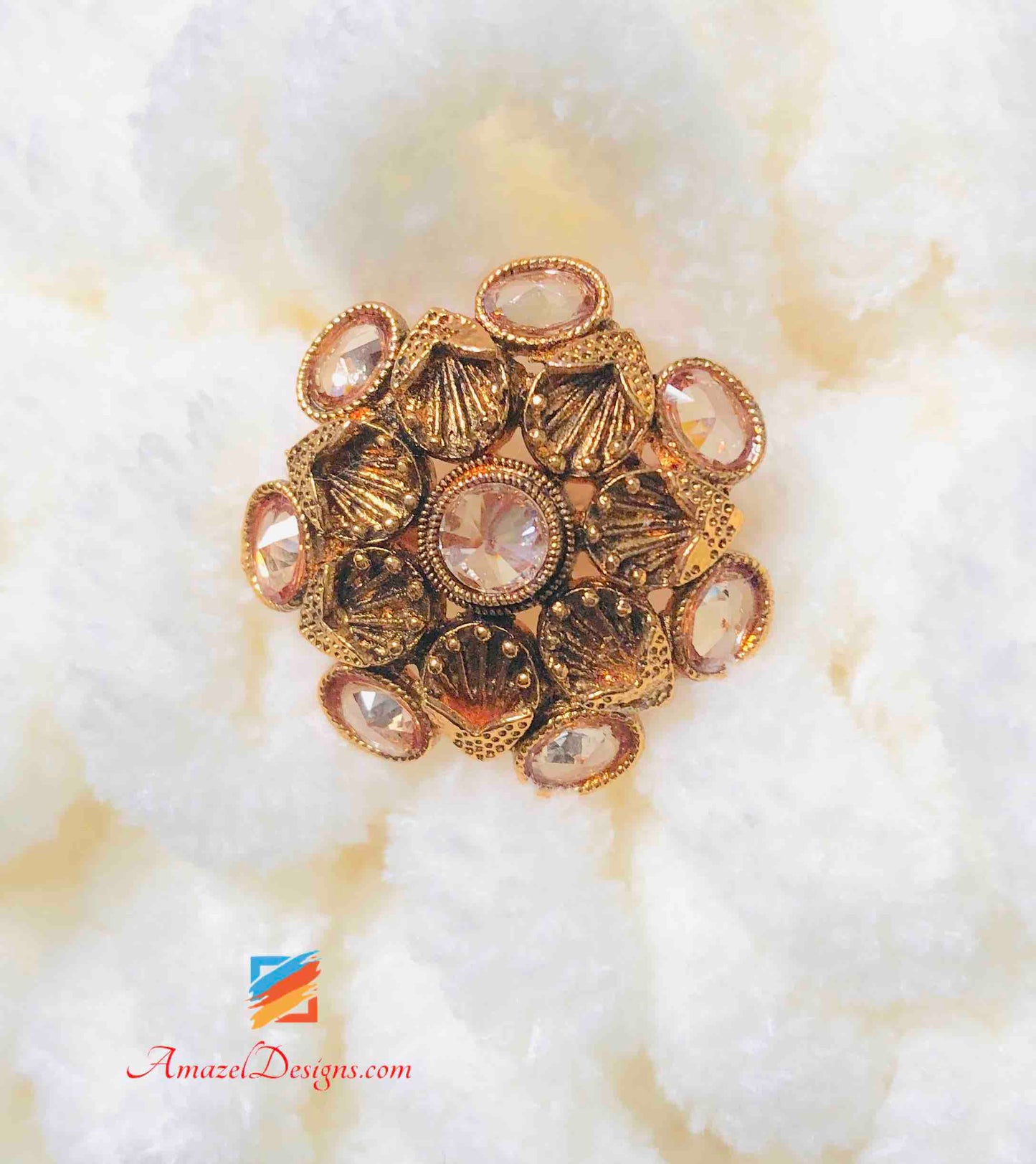 Ring Polki Adjustable