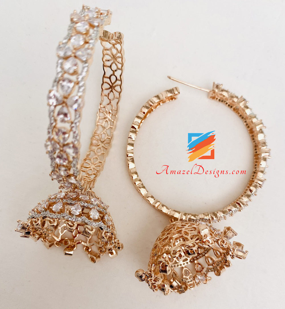 Diamante americano leggero in oro rosa AD Waliyaan