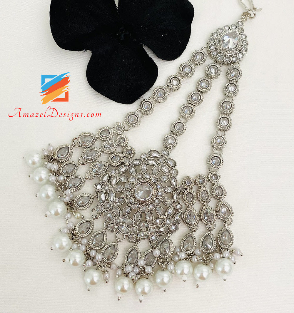 Argento Polki Jhumer