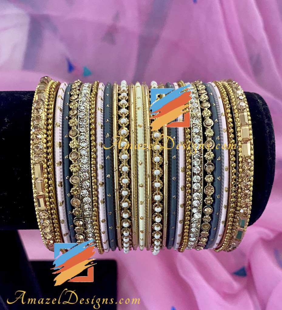 Set di braccialetti mix di pietre