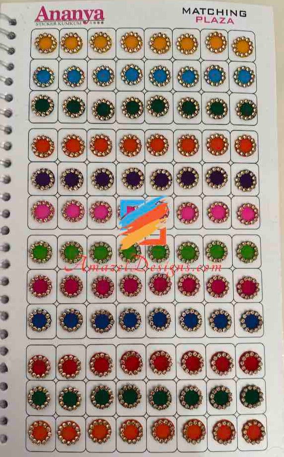 Velvet Stone 960 Bindis Book