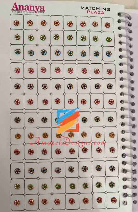 Velvet Stone 960 Bindis Book