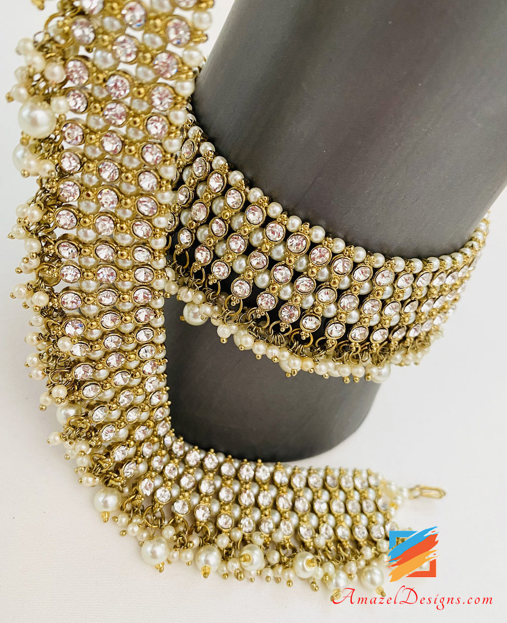 Pietre Bianche Mehndi Pearl Jhanjar