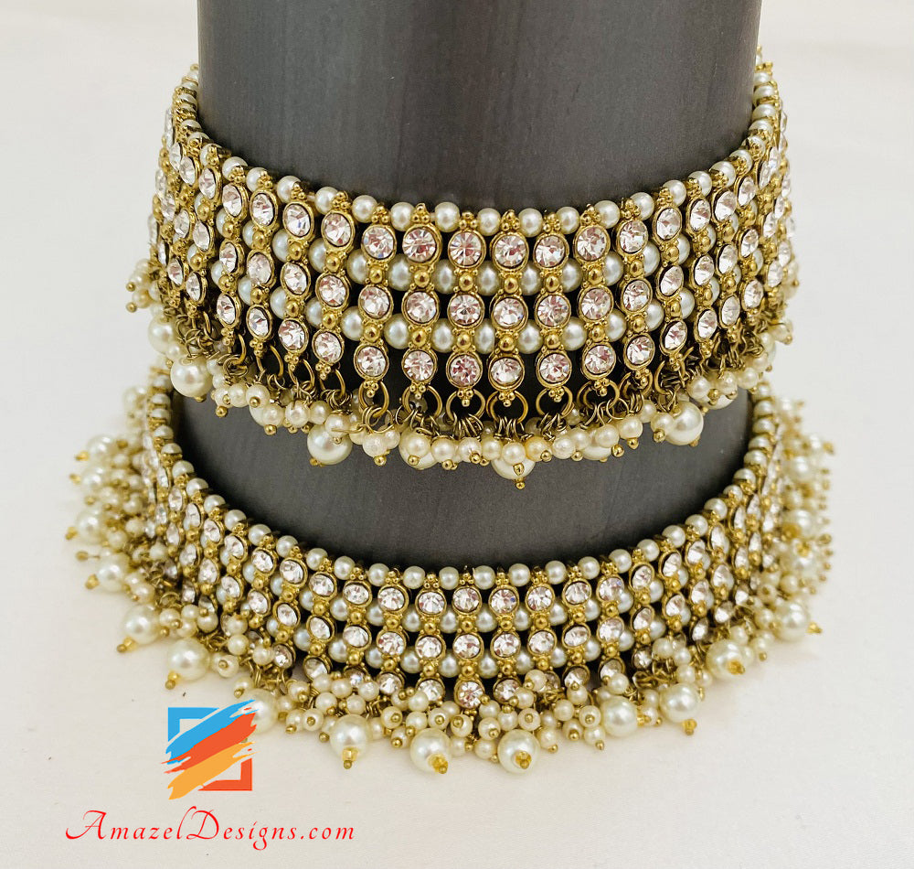 Pietre Bianche Mehndi Pearl Jhanjar