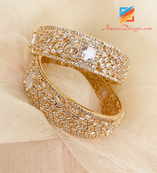 American Diamond (AD) Rose Gold Kadas