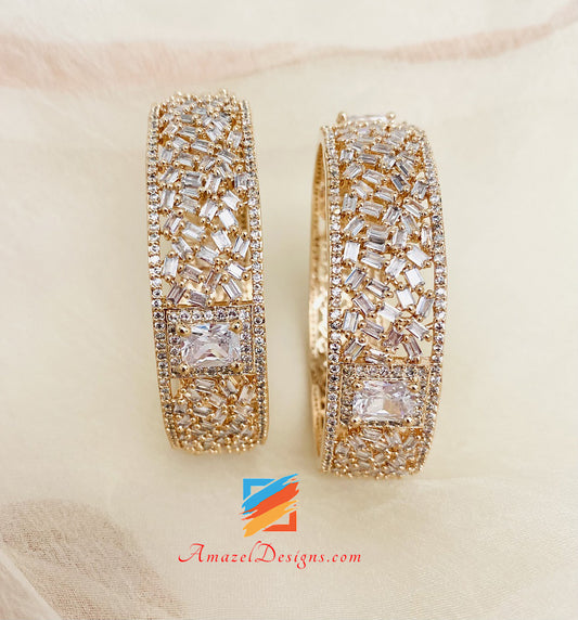 American Diamond (AD) Rose Gold Kadas