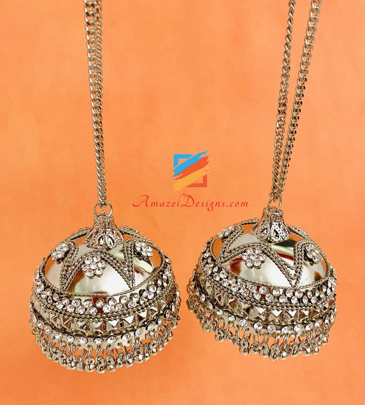 Antique Silver Stones Kaleerey