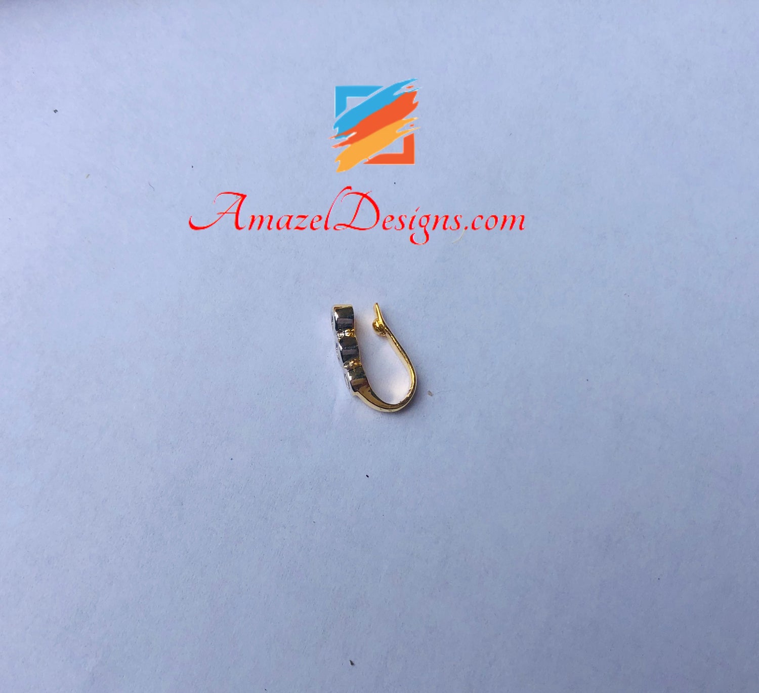 Thin and Delicate Clip on Faux Nose Hoop - White Opal Fake Nose Ring - 925  Sterling Silver - No Piercing Needed - Jolliz