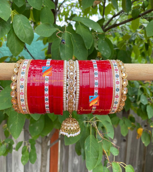 Bridal Chura Jhumki Kada
